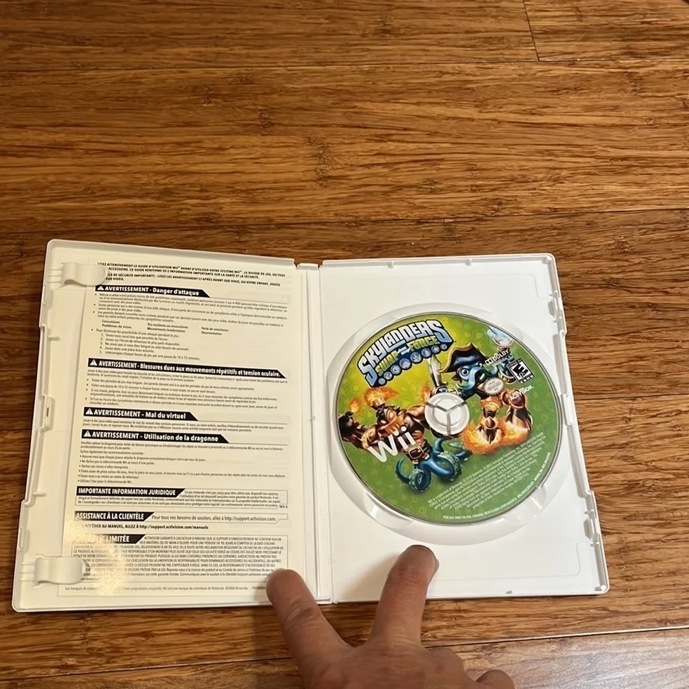 Skylander Swap Force Wii video game for Wii: Game and case